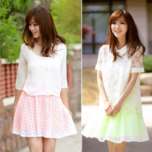 春、夏、秋来自半身裙的诱惑